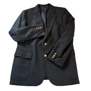 Vintage Alexander Shields 2 Gold Button Blazer 44L Blazer Sport Coat Academia